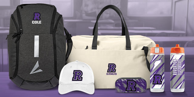 RIVERTON HIGH SCHOOL SILVERWOLVES Secondary Marketing Banner Banner