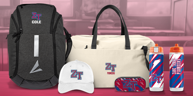 ZANE TRACE HIGH SCHOOL PIONEERS Secondary Marketing Banner Banner