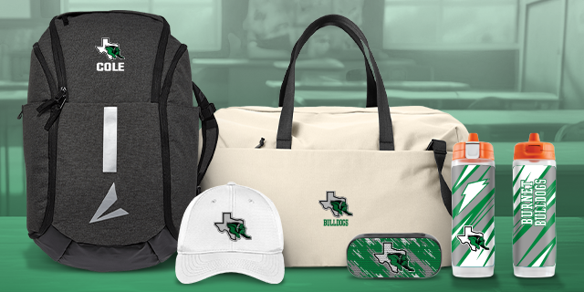 BURNET HIGH SCHOOL BULLDOGS Secondary Marketing Banner Banner