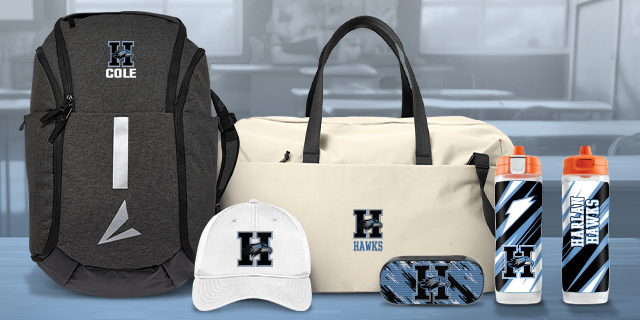 JOHN M. HARLAN HIGH SCHOOL Hawks Secondary Marketing Banner Banner