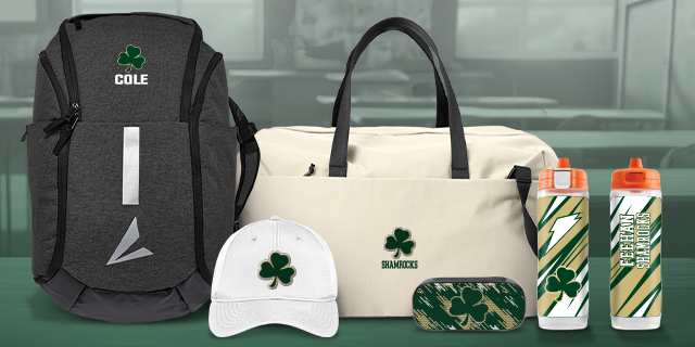 Bishop Feehan Shamrocks Secondary Marketing Banner Banner