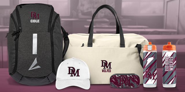 DESERT MOUNTAIN HIGH SCHOOL WOLVES Secondary Marketing Banner Banner