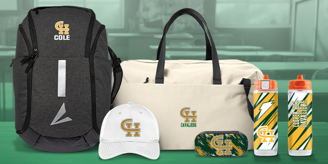 CLOVER HILL HIGH SCHOOL CAVALIERS Secondary Marketing Banner Banner