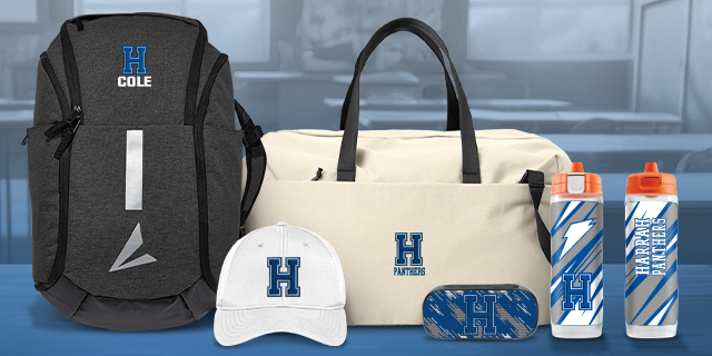 HARRAH HIGH SCHOOL PANTHERS Secondary Marketing Banner Banner