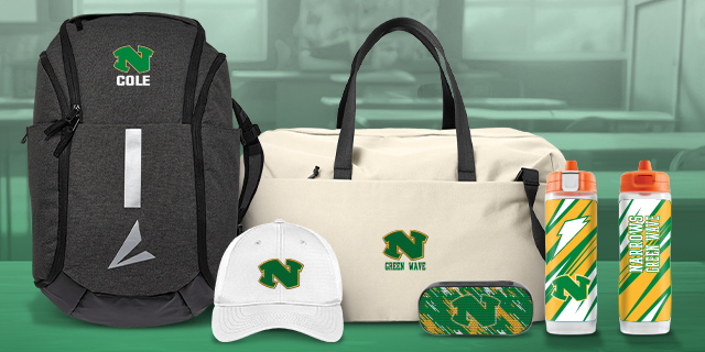 NARROWS HIGH SCHOOL GREEN WAVE Secondary Marketing Banner Banner