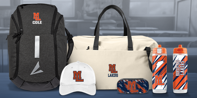 MOUNTAIN LAKES HIGH SCHOOL LAKERS Secondary Marketing Banner Banner