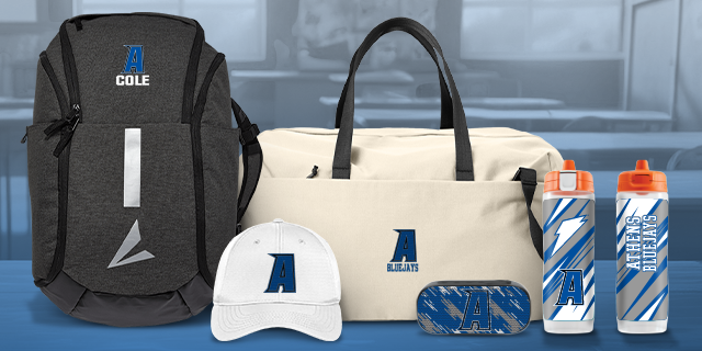 ATHENS HIGH SCHOOL BLUEJAYS Secondary Marketing Banner Banner