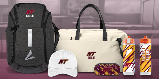 NEW TOWN HIGH SCHOOL TITANS Secondary Marketing Banner Banner