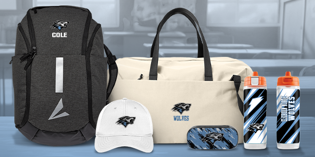 Elkhorn North Wolves Online Store Secondary Marketing Banner Banner