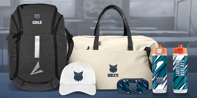 Lakeview  Bobcats Secondary Marketing Banner Banner