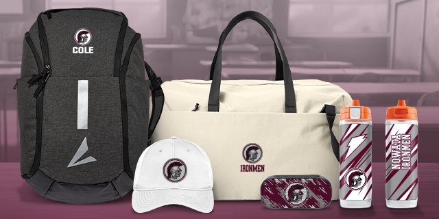 NOWATA HIGH SCHOOL IRONMEN Secondary Marketing Banner Banner