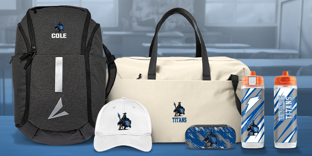 TRINITY COLLEGIATE SCHOOL TITANS Secondary Marketing Banner Banner