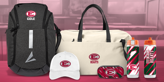 EFFINGHAM HIGH SCHOOL HEARTS Secondary Marketing Banner Banner