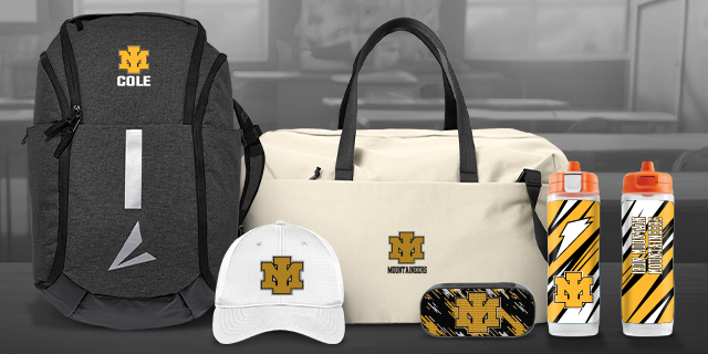 IRON MOUNTAIN HIGH SCHOOL MOUNTAINEERS Secondary Marketing Banner Banner