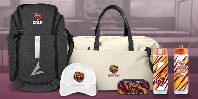 ROBERTSDALE HIGH SCHOOL GOLDEN BEARS Secondary Marketing Banner Banner