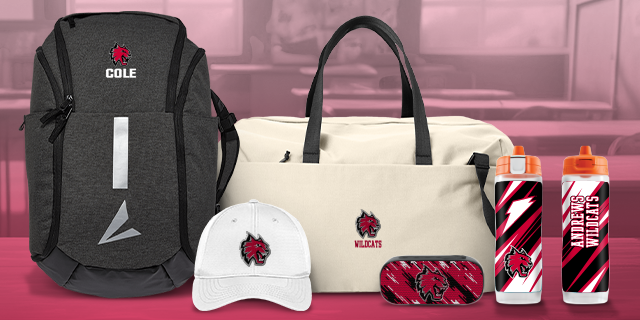 ANDREWS HIGH SCHOOL WILDCATS Secondary Marketing Banner Banner
