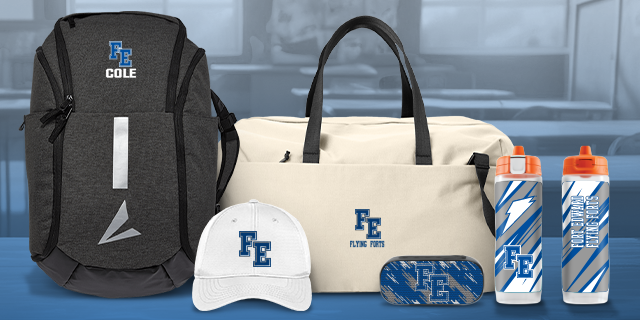 FORT EDWARD HIGH SCHOOL FLYING FORTS Secondary Marketing Banner Banner