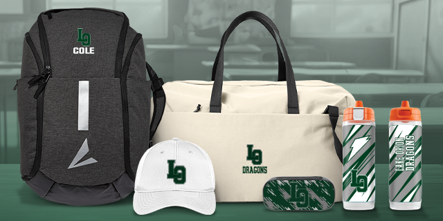 LAKE ORION HIGH SCHOOL DRAGONS Secondary Marketing Banner Banner