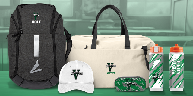 VARNUM HIGH SCHOOL WHIPPETS Secondary Marketing Banner Banner