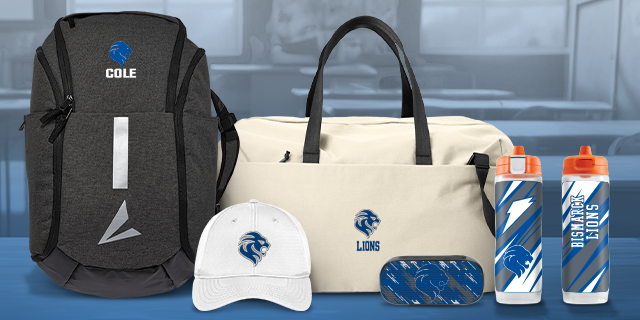 BISMARCK HIGH SCHOOL LIONS Secondary Marketing Banner Banner