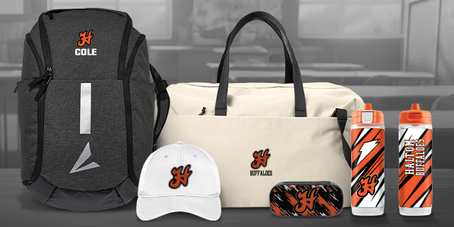 HALTOM HIGH SCHOOL BUFFALOES Secondary Marketing Banner Banner