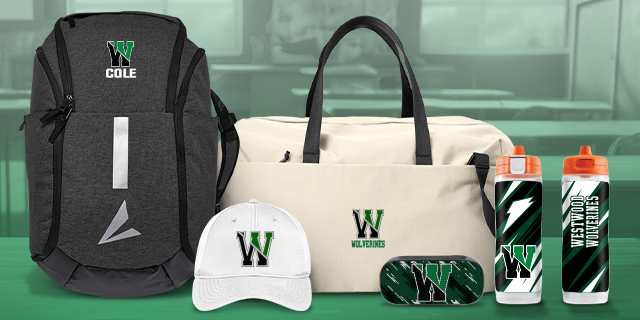 WESTWOOD HIGH SCHOOL WOLVERINES Secondary Marketing Banner Banner