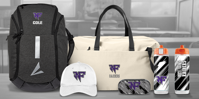 NORTH FORSYTH HIGH SCHOOL RAIDERS Secondary Marketing Banner Banner