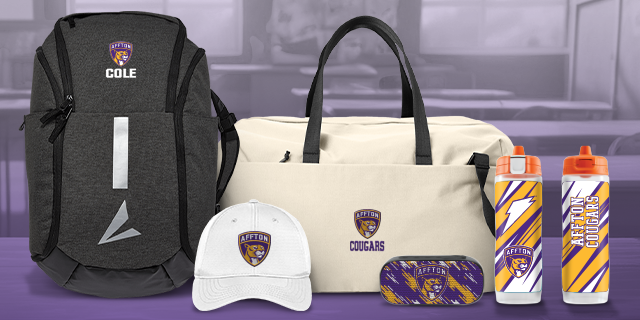 AFFTON HIGH SCHOOL Cougars Online Store Secondary Marketing Banner Banner