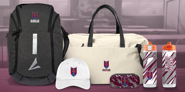 DE SMET JESUIT HIGH SCHOOL SPARTANS Secondary Marketing Banner Banner