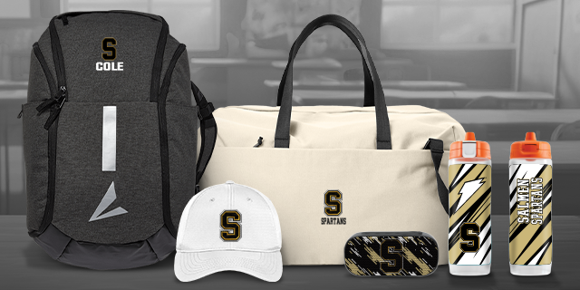 SALMEN HIGH SCHOOL Spartans Online Store Secondary Marketing Banner Banner