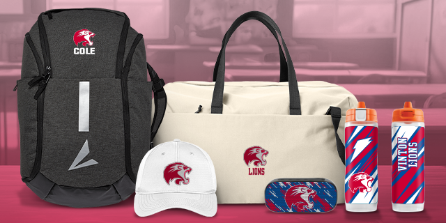 VINTON HIGH SCHOOL LIONS Secondary Marketing Banner Banner
