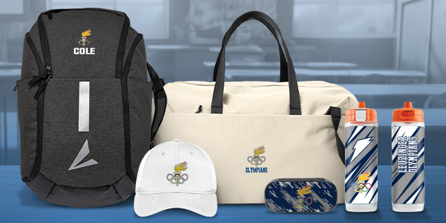 LEUZINGER HIGH SCHOOL OLYMPIANS Secondary Marketing Banner Banner