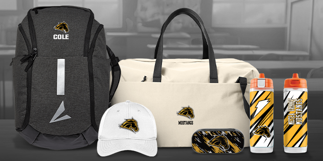 METEA VALLEY HIGH SCHOOL MUSTANGS Secondary Marketing Banner Banner