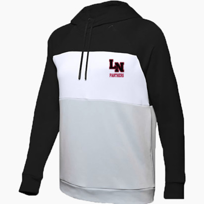 UA Women's Qualifier Fleece Blocked Hoody - Lakeville North Panthers -  LAKEVILLE, Minnesota - Sideline Store - BSN Sports