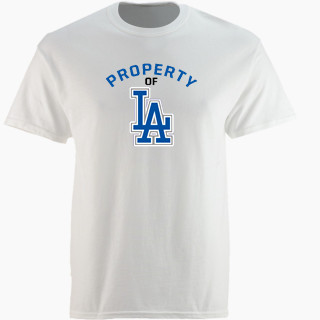 The Los Angeles Recording School White Short-Sleeve Unisex T-Shirt