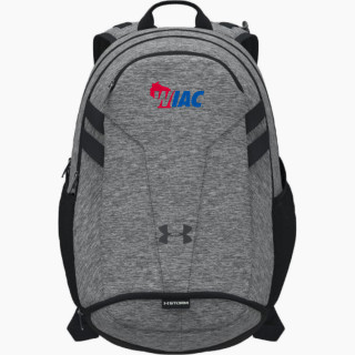 Under Armour Wisconsin Hustle 5.0 Backpack (Red)