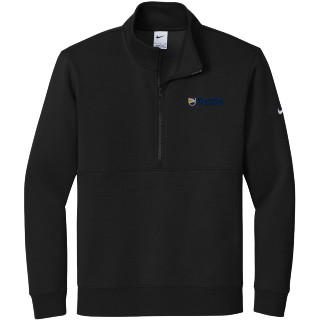  Nike Club Fleece Sleeve Swoosh 1/2-Zip Pullover