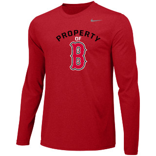 Nike Dri-Fit Team Legend (MLB Boston Red Sox) Men's Long-Sleeve T-Shirt
