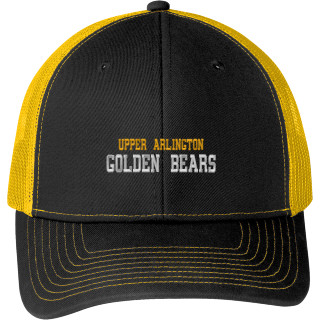 Upper Arlington Golden Bears Patch Low Pro Trucker Hat - Scioto Made