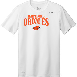  Hartford High School Orioles Raglan Baseball Tee