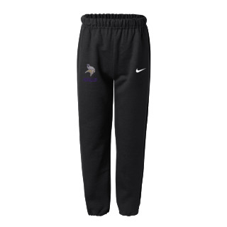 Men's Nike Black Minnesota Vikings Sideline Logo Performance Pants