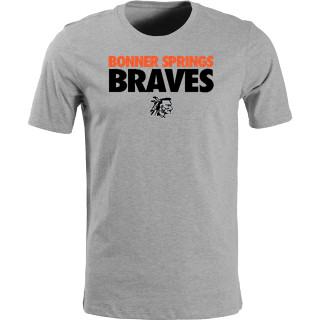 Our Ranch Life Designs Bonner Springs Braves Soccer T Shirt | Braves Baseball Shirts | Spirit Wear | Graphic Tee | Braves Softball Mom | Braves Shirts for Her