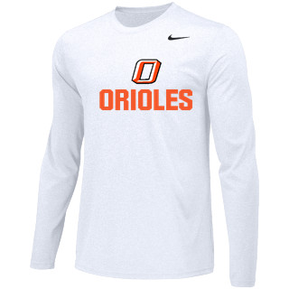 Orioles Softball Nike Performance Long Sleeve T-Shirt