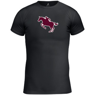 BSN SPORTS Men's Short Sleeve Compression Top