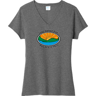 Port & Company Women's Tri-Blend V-Neck T-Shirt