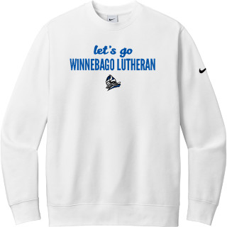 Nike Club Fleece Sleeve Swoosh Crewneck Sweatshirt