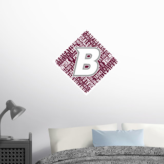 Wall Decal - Diamond With Slogans