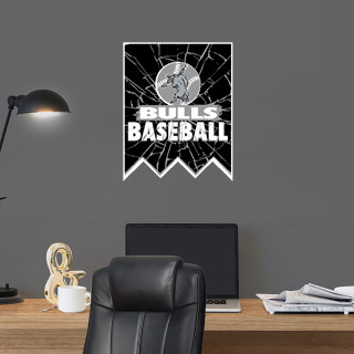 Wall Decal - Shattered Banner
