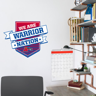 Wall Decal - Shield With Ribbon