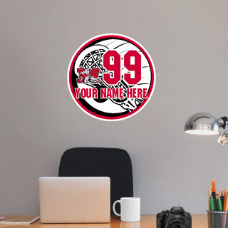 Wall Decal - Ball With Customization